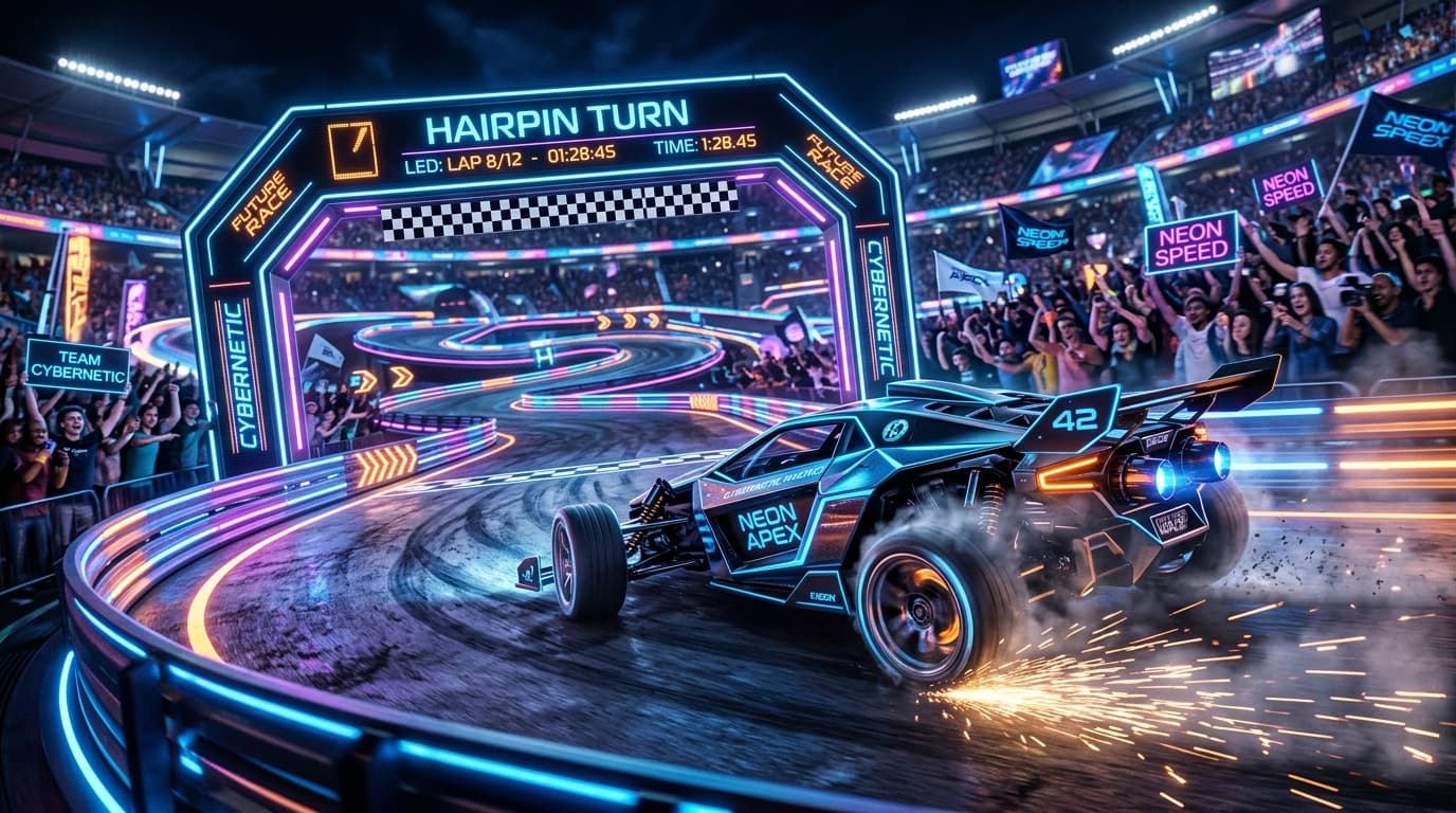 Robo Race: High-Speed Obstacle Grand Prix